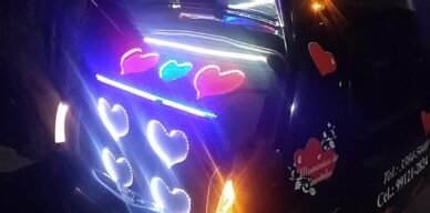 Carro de Mensagens ao Vivo em Matão SP Love Car